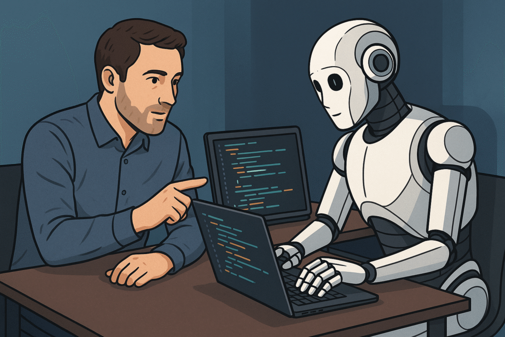 Coder robot