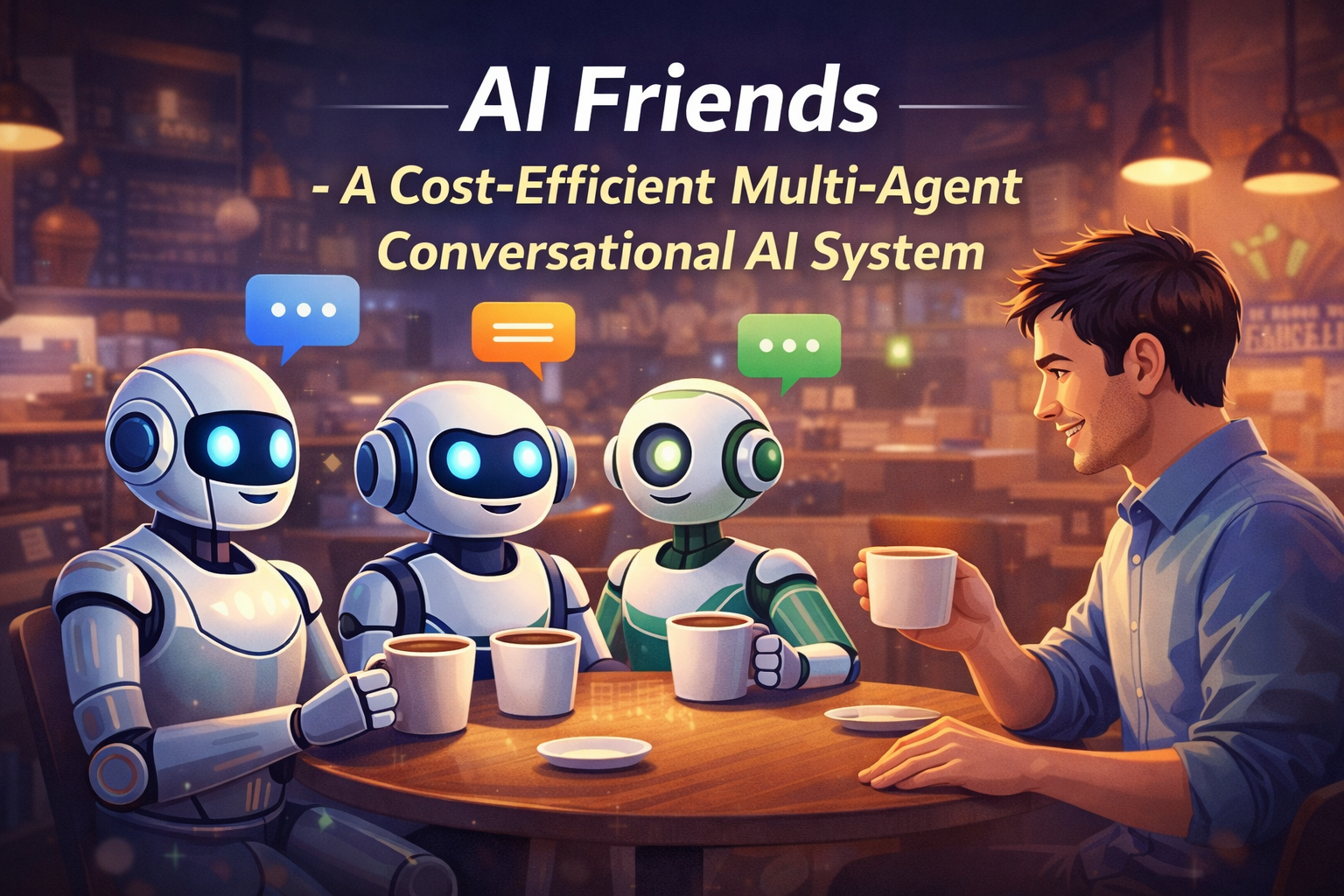 multi agent AI based chat friends