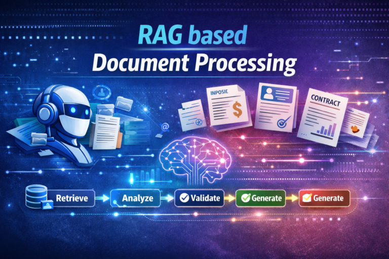 RAG based intelligent document processing